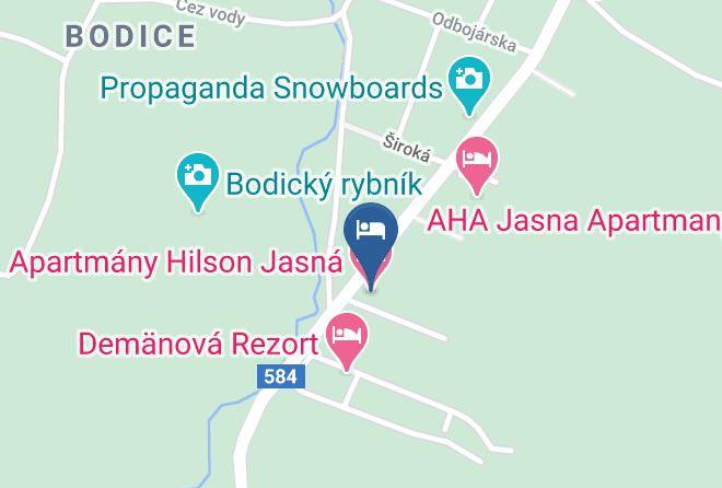 Liptovsky Mikulas - Hilson Jasna Garden Resort Maps