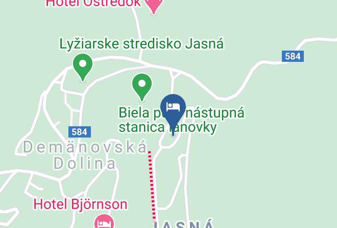 Liptovsky Mikulas - Apartmany Jasna Veverica Maps