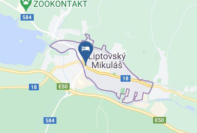 Liptovsky Mikulas - Hotel Palazzo Maps