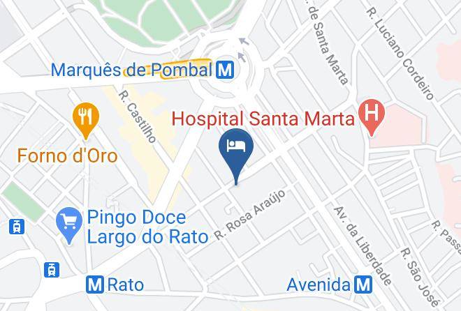 Lisbon - Brasilia Maps
