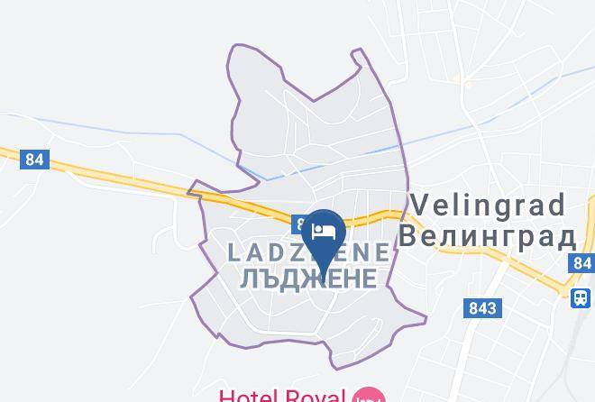 Velingrad - Apartment Fendrin Maps