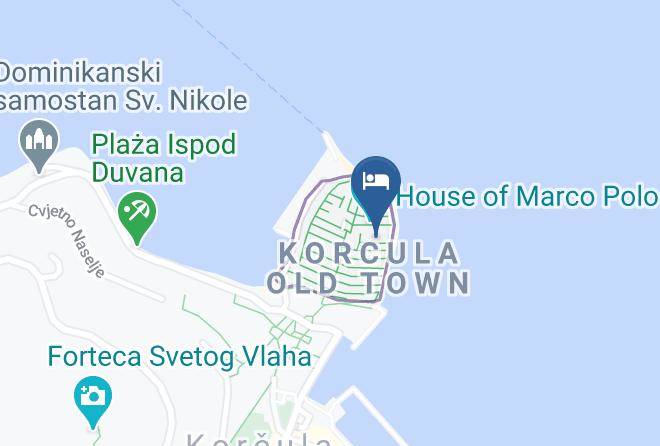 Korcula - Froschkonig Maps