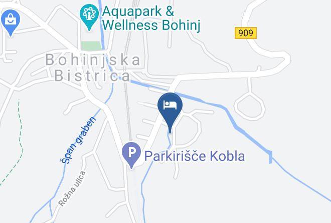 Bohinjska Bistrica - Kikelj Miran Oddajanje Pocitniskega Stanovanja Maps