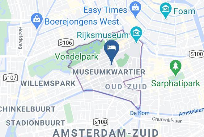 Amsterdam - Trianon Hotel Maps