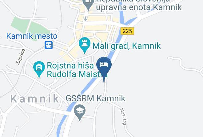 Apartment Nr 16 Map - Kamnik