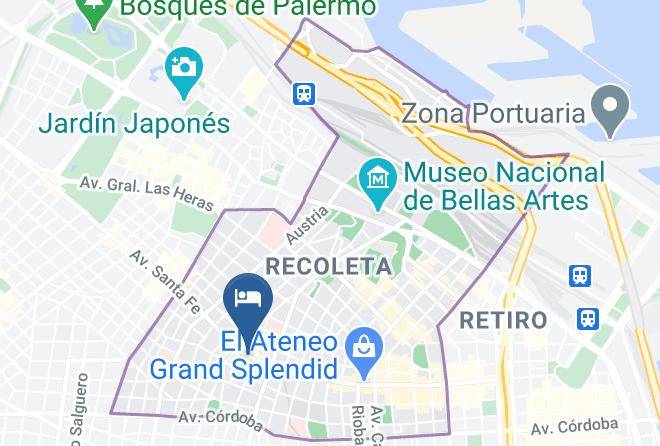 Buenos Aires - Santa Fe Plaza Maps