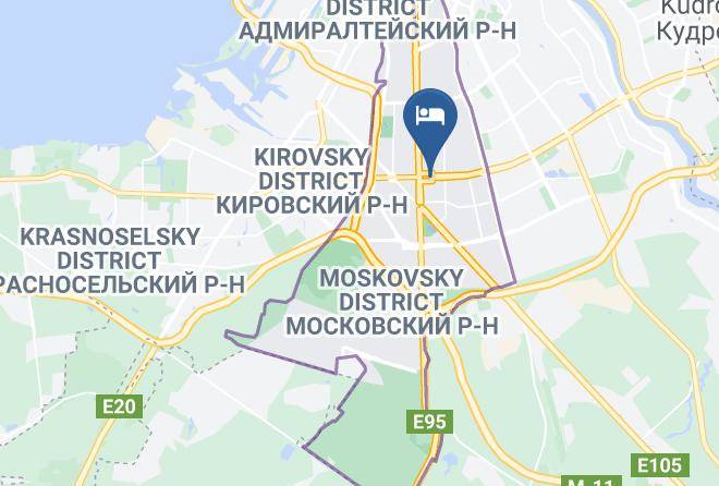 Saint Petersburg - Seventh Heaven Hotel Maps