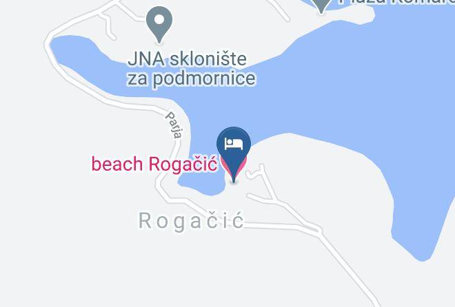 Beach Rogacic Map