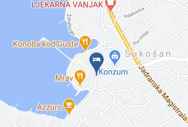 Apartments Ane Map - Zadar - Sukosan