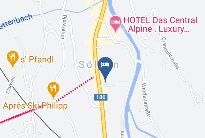 Imst - Gaestehaus Buggls Maps