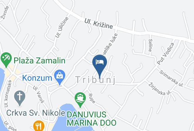 Tribunj - Tribunj Nl Maps