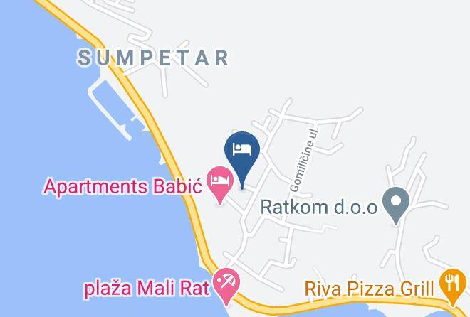 Apartments Cvitanovic Map - Split Dalmatia - Dugi Rat
