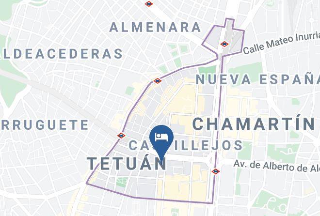 Madrid - Pierre Et Vacances Madrid Eurobuilding 2 Maps