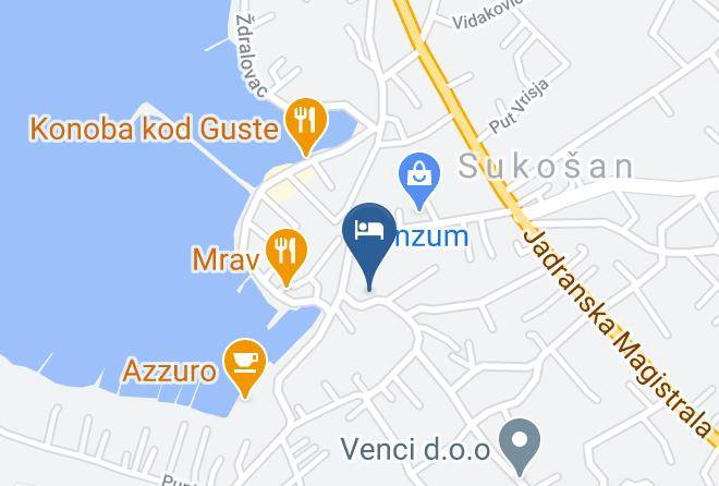 Apartments Eva Map - Zadar - Sukosan