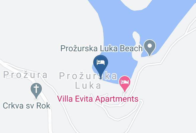 Mljet - Holiday Home Petra Maps