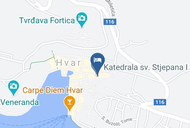 Hvar - Croatian Cooking Holidays Maps