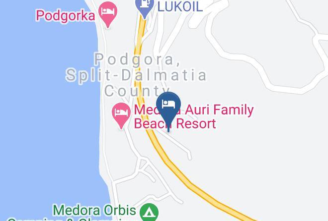 Apartments Tanja Map - Split Dalmatia - Podgora