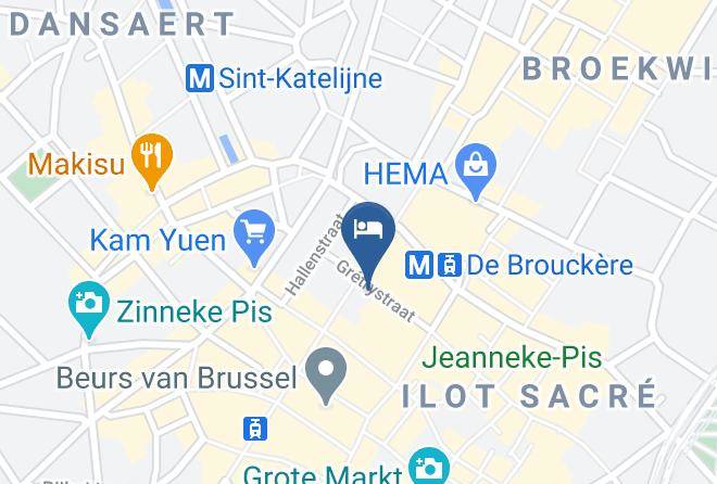 Brussels - Top Spot Residence Maps