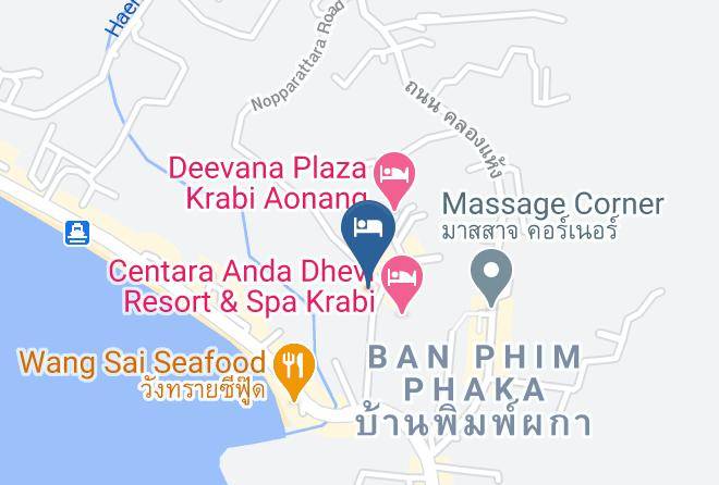 Mueang Krabi District - Apasari Krabi Hotel Maps