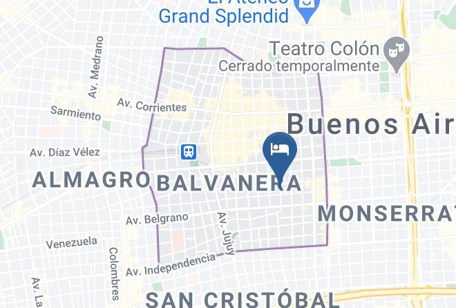 Balvanera - Apassionata Tangohotel Maps