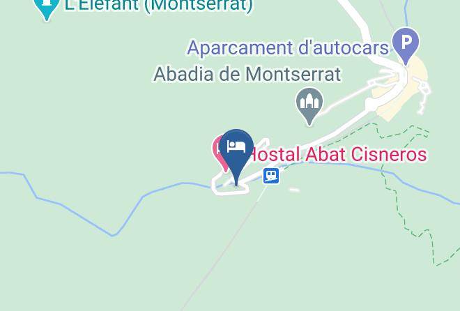 Barcelona - Alberg Abat Oliba Maps