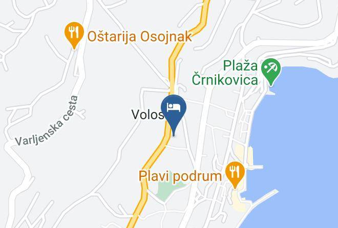 Opatija - Apatmani Milena Maps