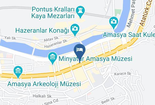 Amasya Dere Kocacik - Apaydin Otel Maps