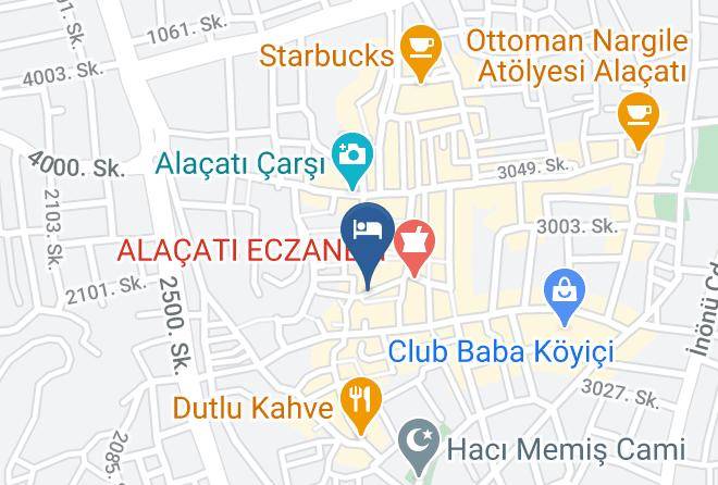 Cesme - Apaz Butik Hotel Maps