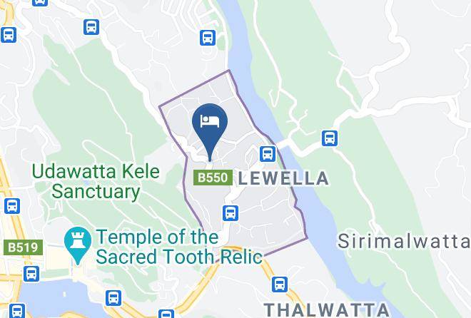Kandy - Apeksha Travelers' Nest Maps