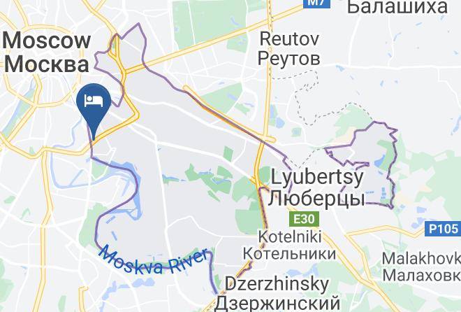 Moscow - Apelsin Hotel On Dubrovka Maps