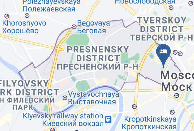 Moscow - Apelsin Hotel On Tverskoy Bulvar Maps