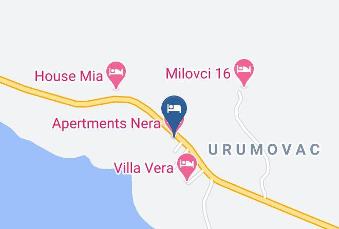 Starigrad - Apertments Nera Maps