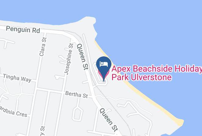 Central Coast - Apex Beachside Holiday Park Ulverstone Maps