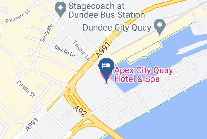 Dundee City - Apex City Quay Hotel & Spa Maps