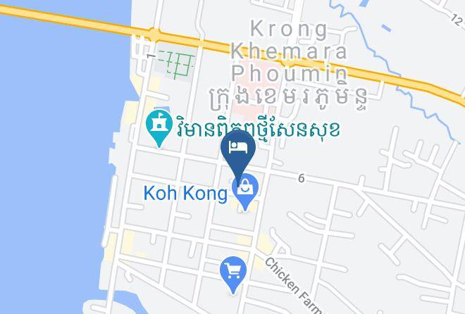 Khemrak Pumint Town - Apex Koh Kong Hotel Maps