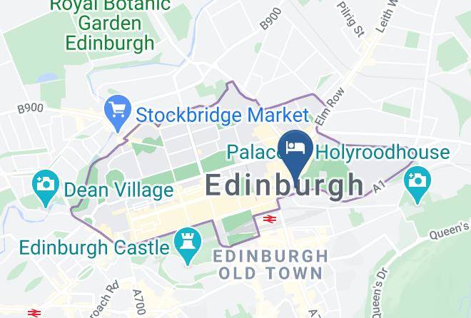 Edinburgh City - Apex Waterloo Place Hotel Maps