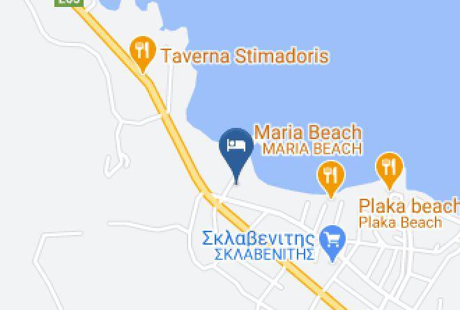 Khania - Aphrodite Beach Hotel Maps