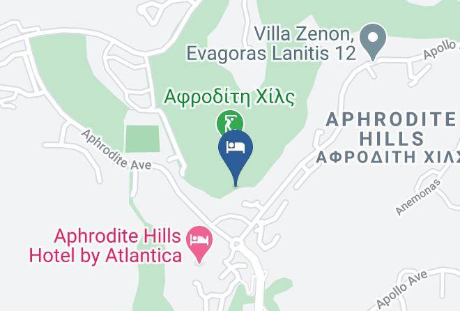Cyprus - Aphrodite Hills Golf Maps