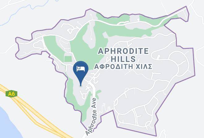 Cyprus - Aphrodite Hills Hotel By Atlantica Maps