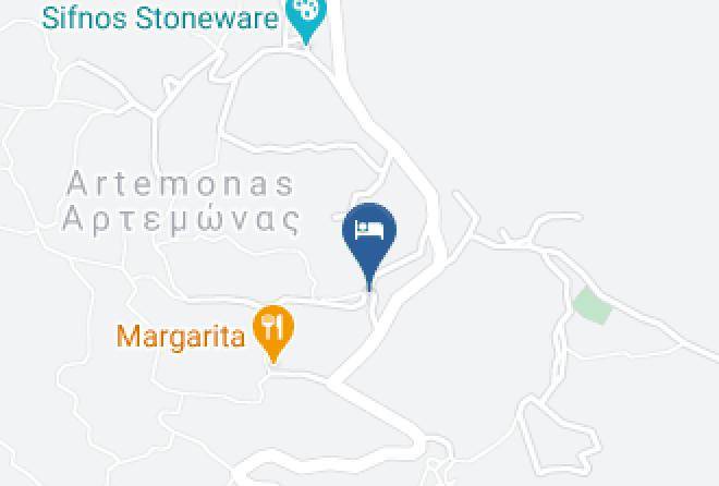 Milos - Aphrodite Holiday Home Maps