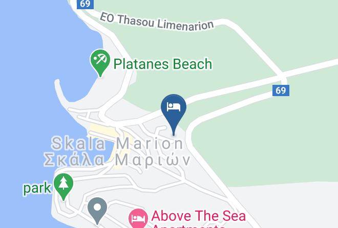 Thasos - Aphrodite Of Thassos Maps