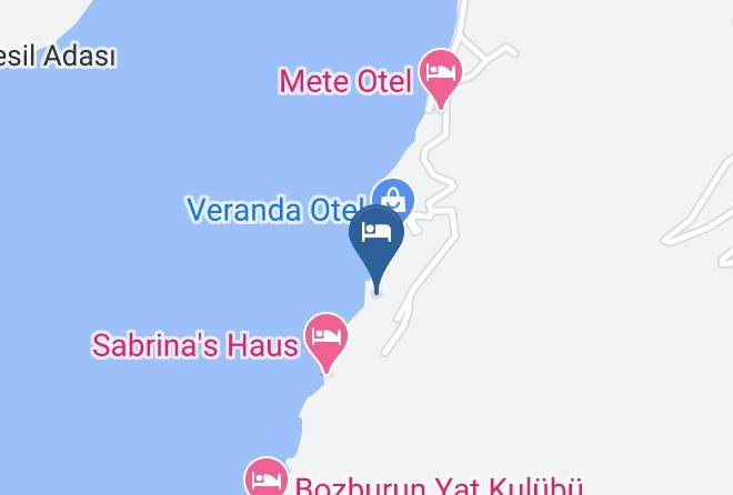 Marmaris - Aphrodite Otel Maps