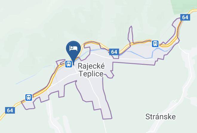 Hotel Mala Fatra Map