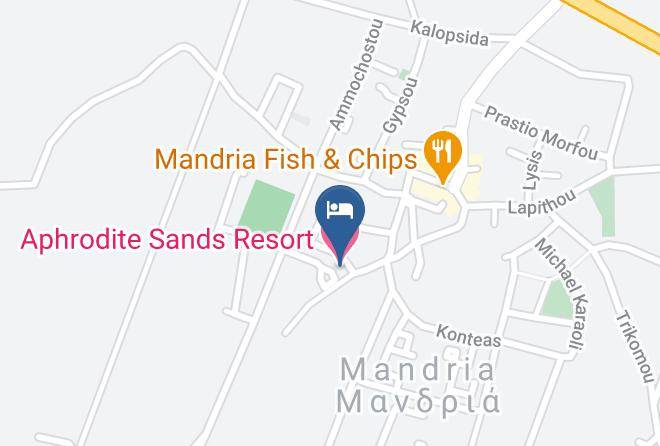 Cyprus - Aphrodite Sands Resort Maps