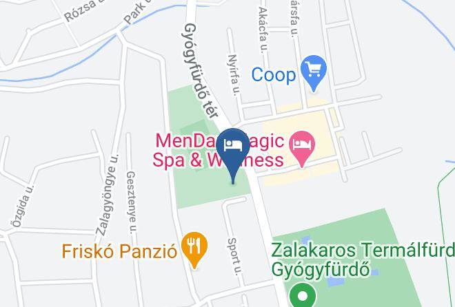 Zalakaros - Aphrodite Wellness Hotel Zalakaros Maps