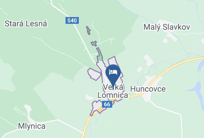 Kezmarok - Aplend Natur Resort Maps