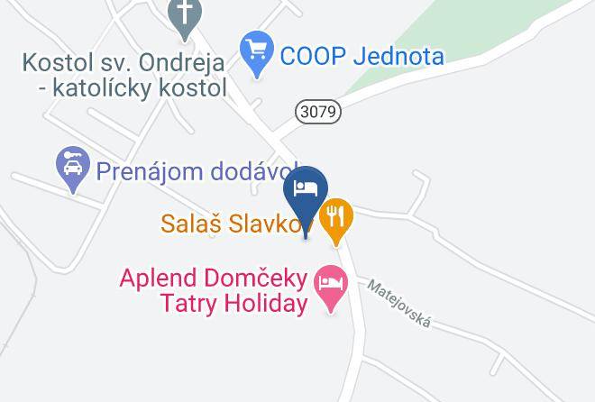 Poprad - Aplend Studia Tatry Holiday Maps