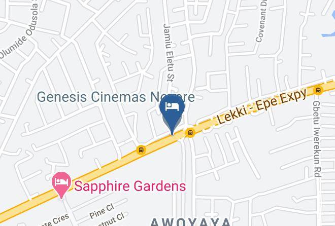 Ibeju Lekki - Apno Hotel & Suites Maps