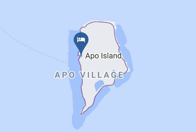 Negros Oriental - Apo Island Beach Resort Maps