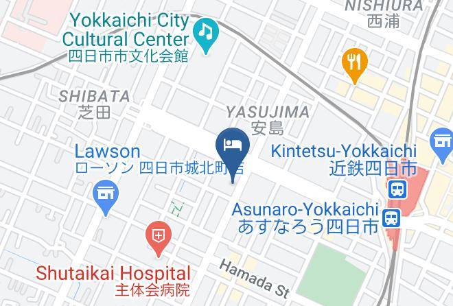 Yokkaichi City - Apoa Hotel Maps
